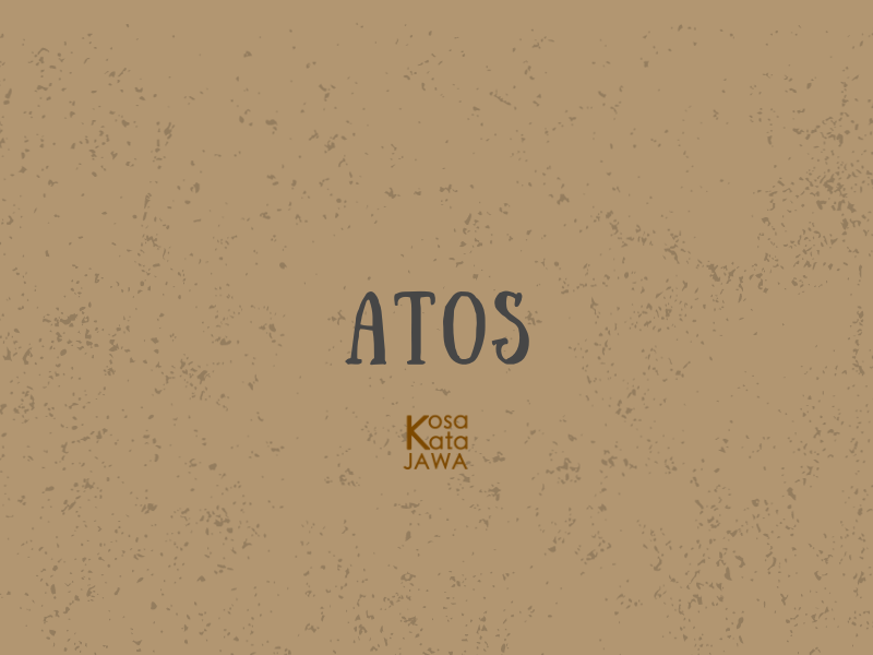 Atos artinya