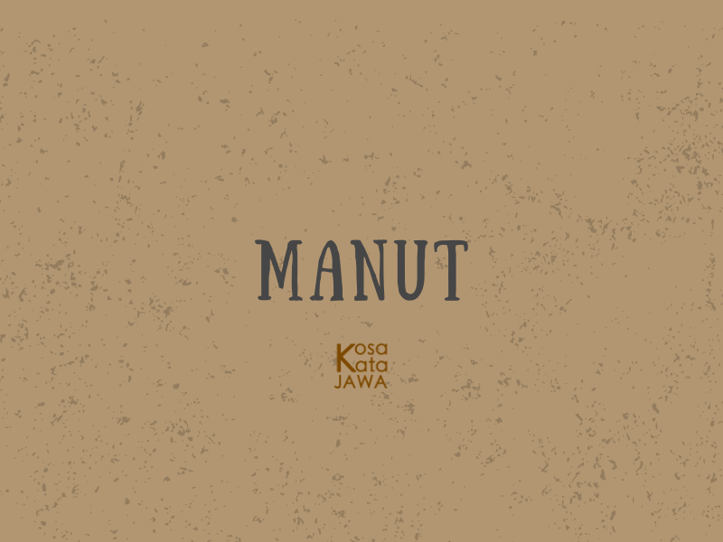 Manut artinya