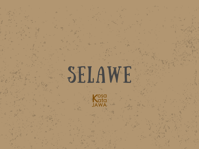 Selawe artinya