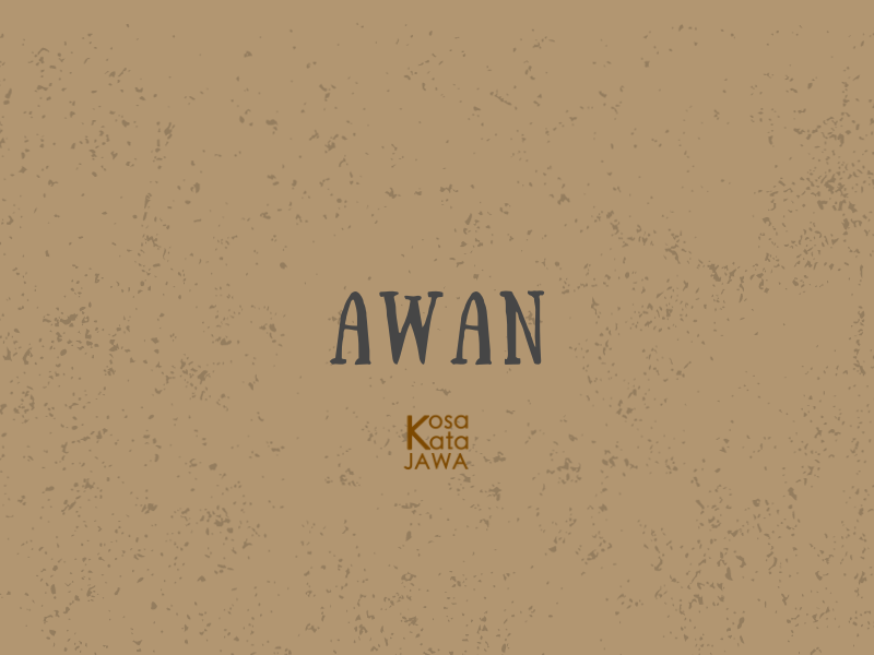 Awan artinya