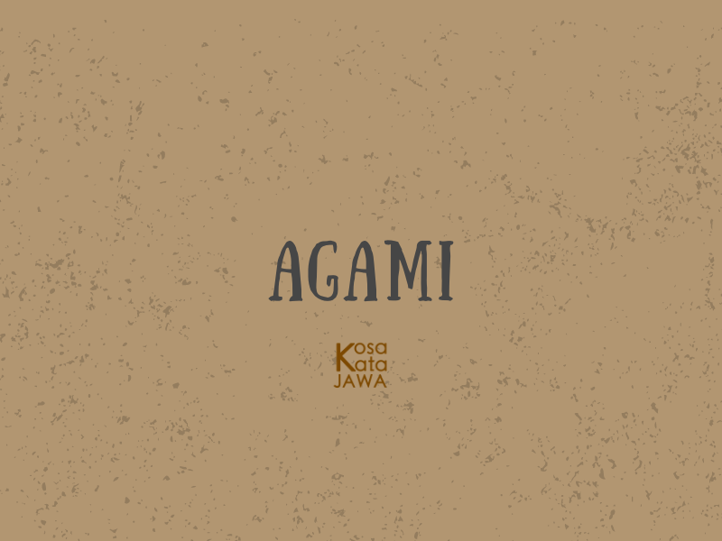 Agami artinya