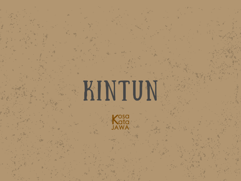 Kintun artinya