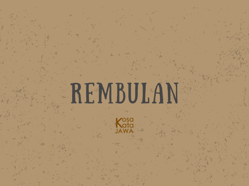 Rembulan artinya