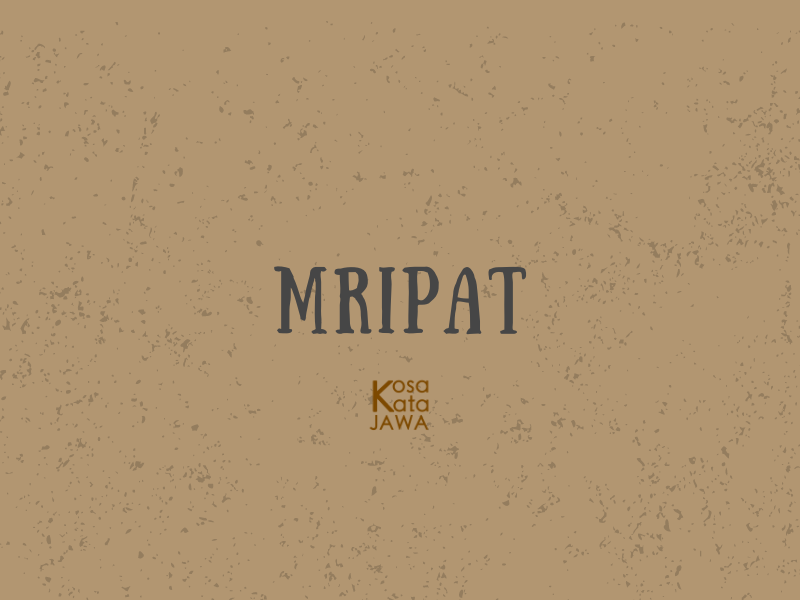 Mripat artinya