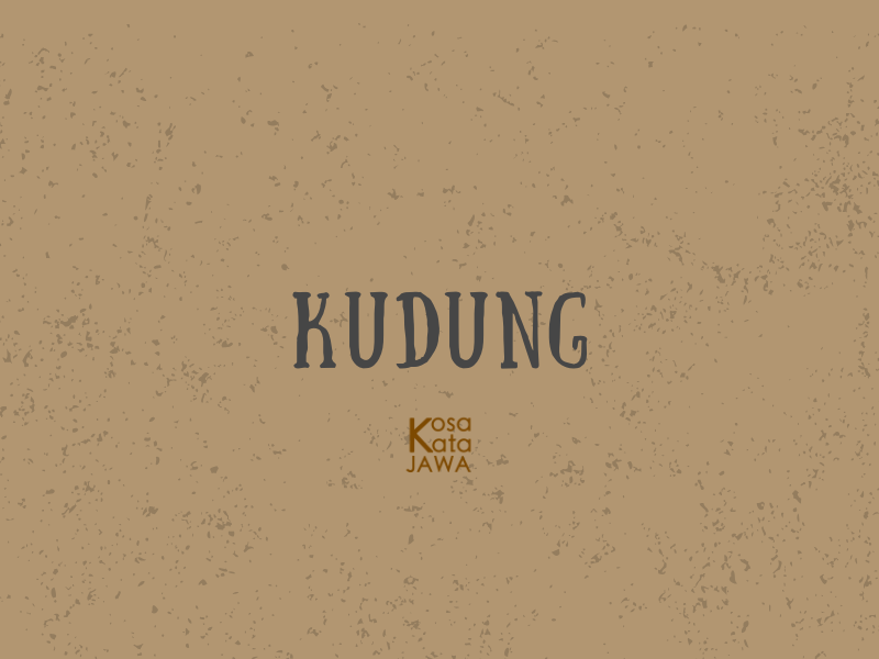 Kudung artinya