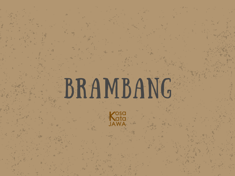 Brambang artinya