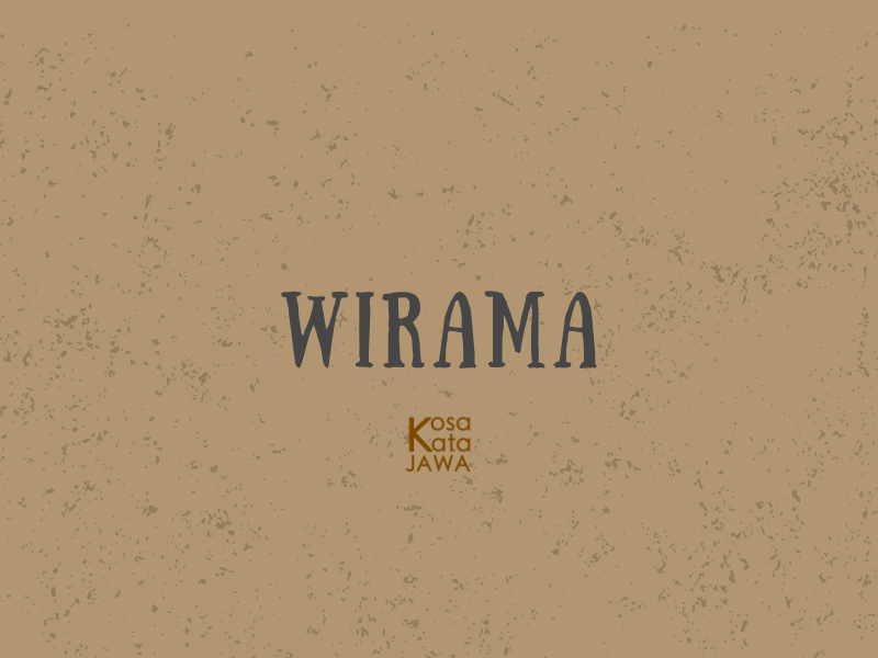 Wirama artinya