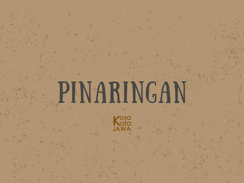 Pinaringan artinya