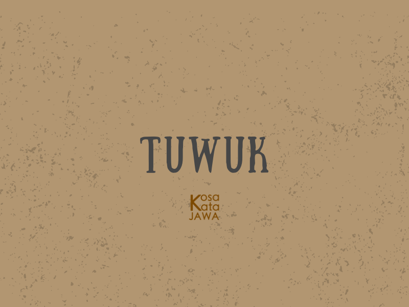 Tuwuk artinya