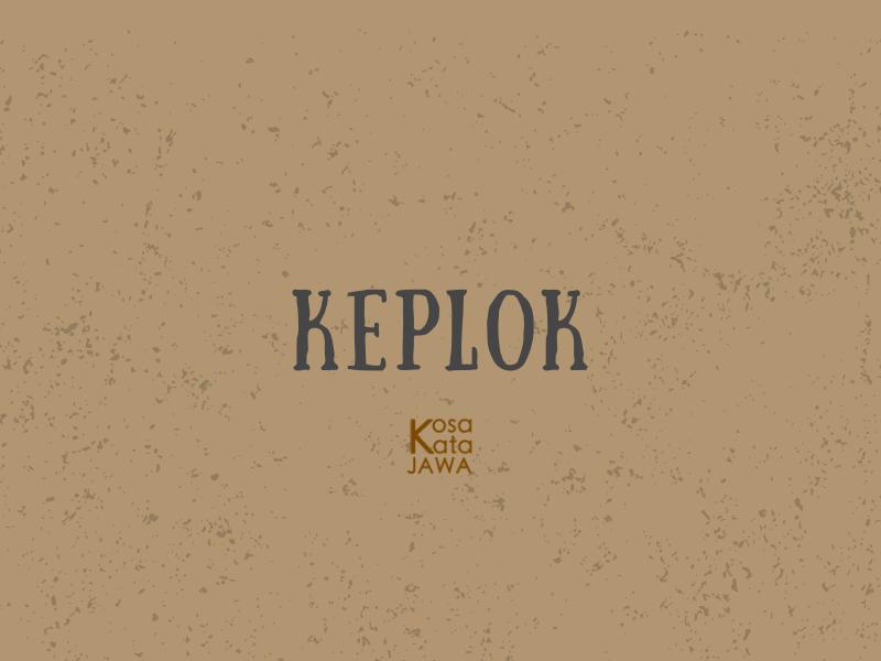 Keplok artinya