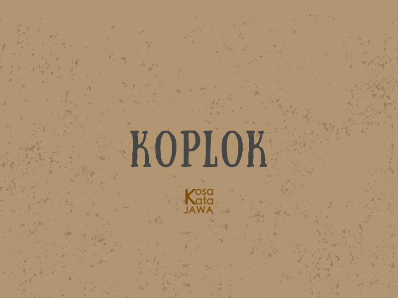 Koplok artinya