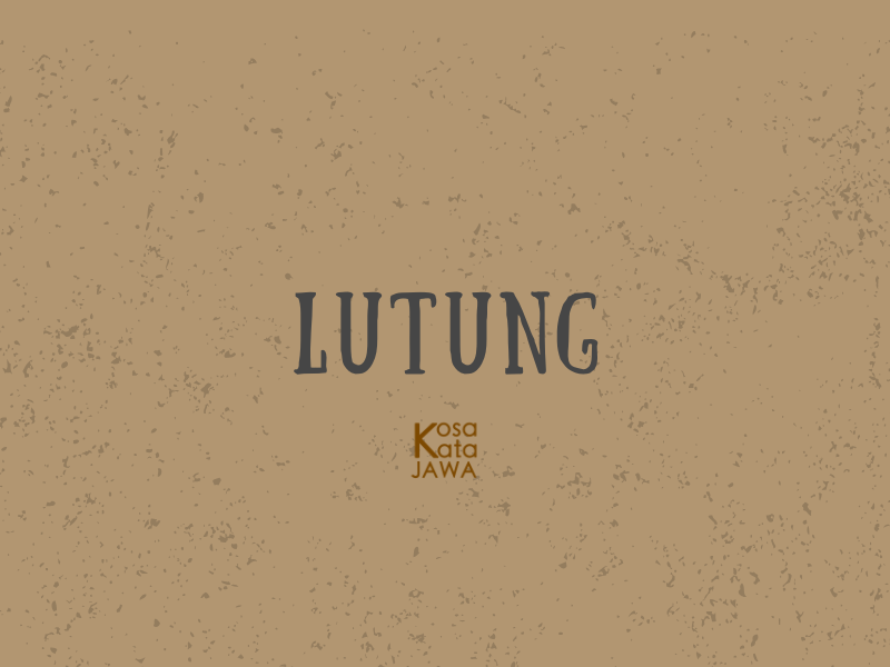 Lutung artinya