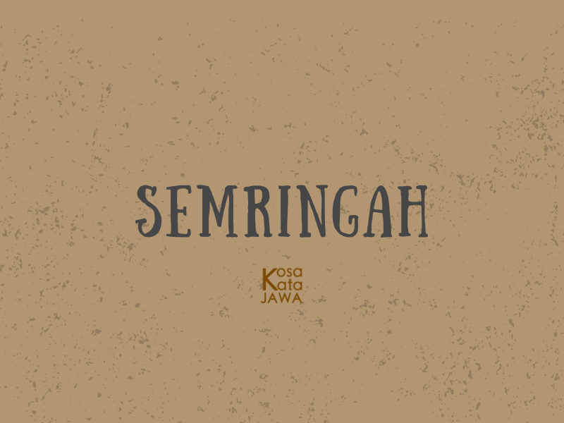 Semringah artinya