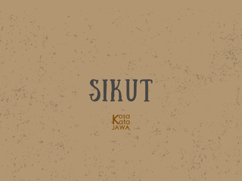 Sikut artinya