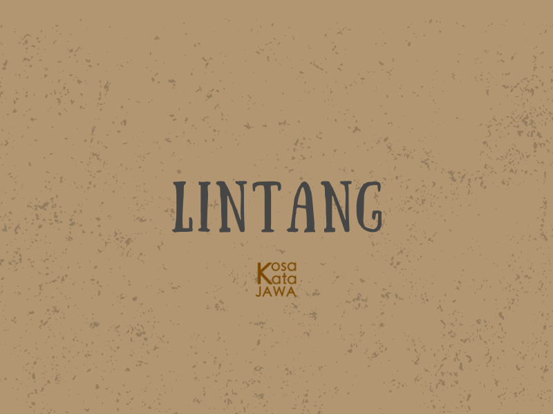 Lintang artinya