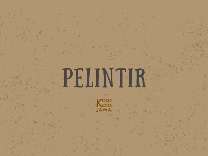 Bahasa jawanya pelintir