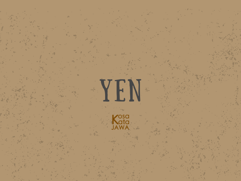 Yen artinya