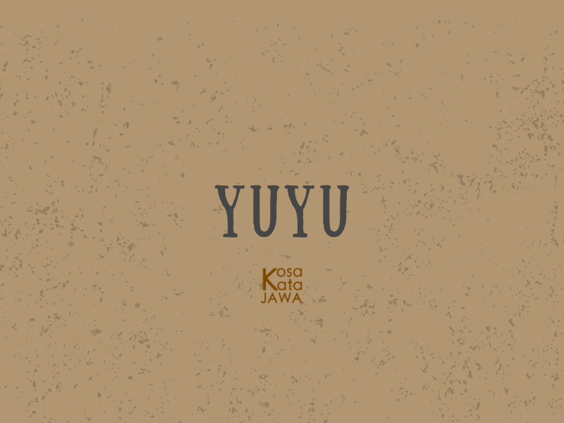 Yuyu artinya