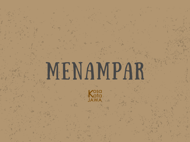 Bahasa jawanya menampar