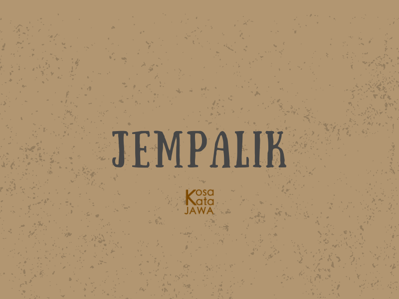 Jempalik artinya