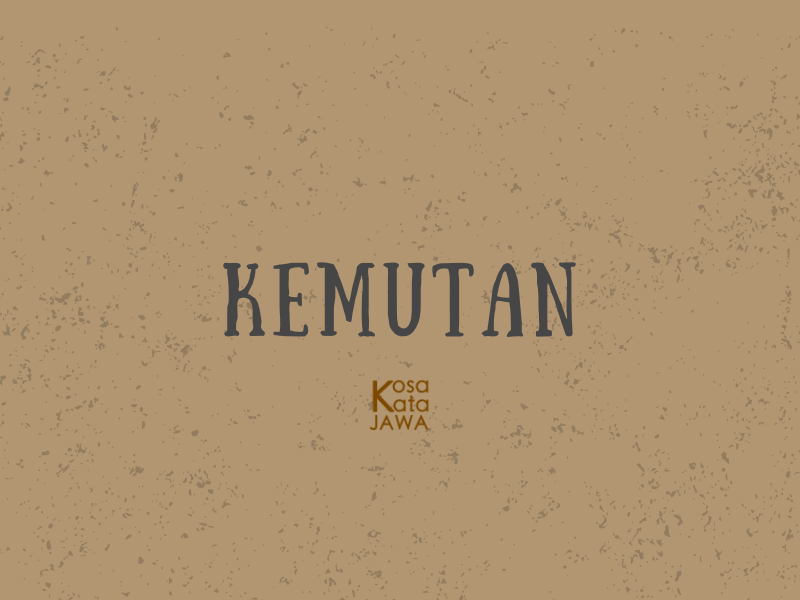 Kemutan artinya