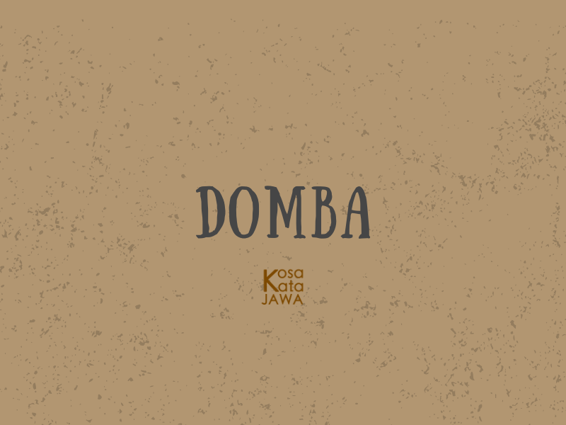 Bahasa jawnaya domba