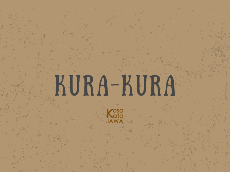 Bahasa jawanya kura-kura