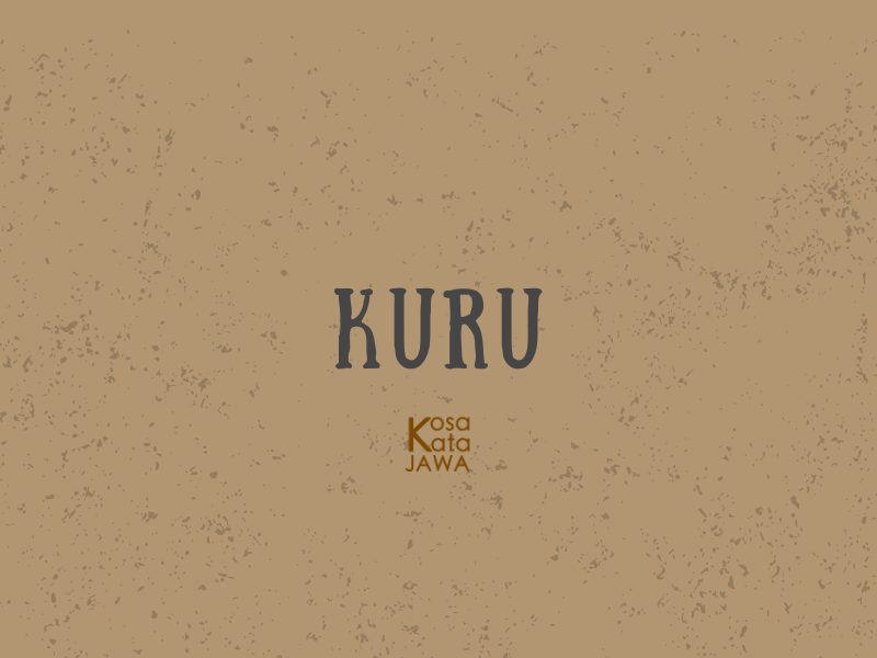 Kuru artinya