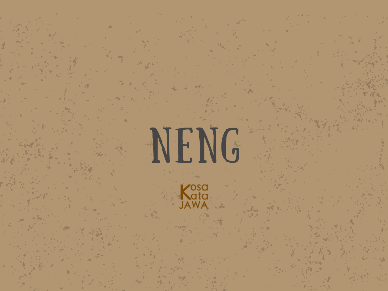 Neng artinya