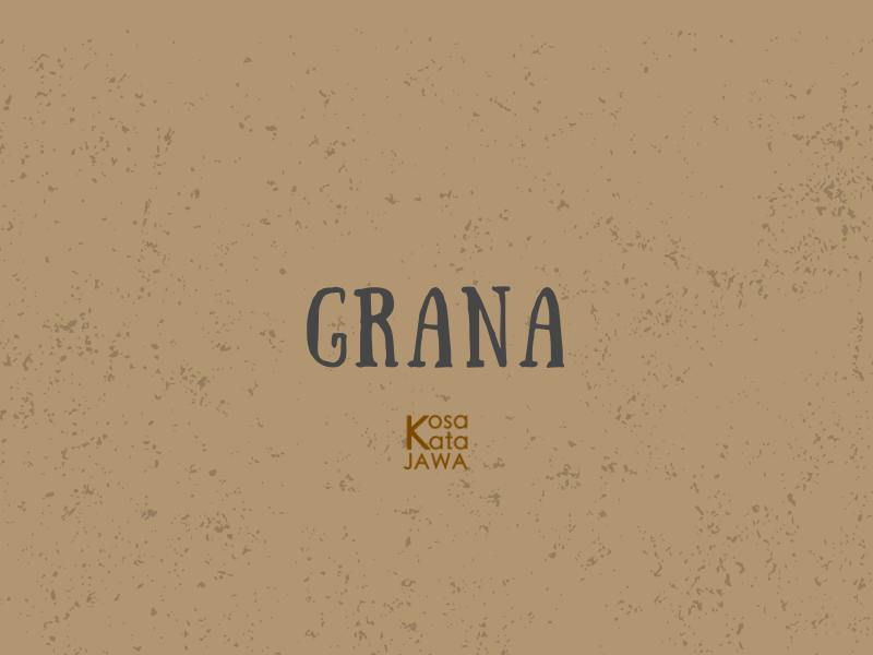Grana artinya