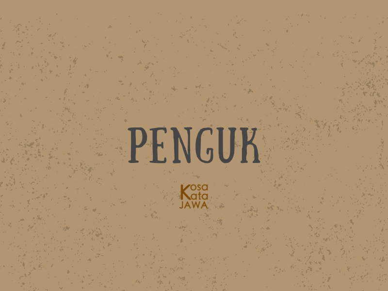 Penguk artinya