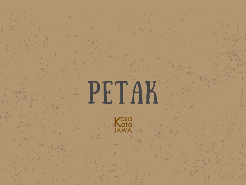 Petak artinya